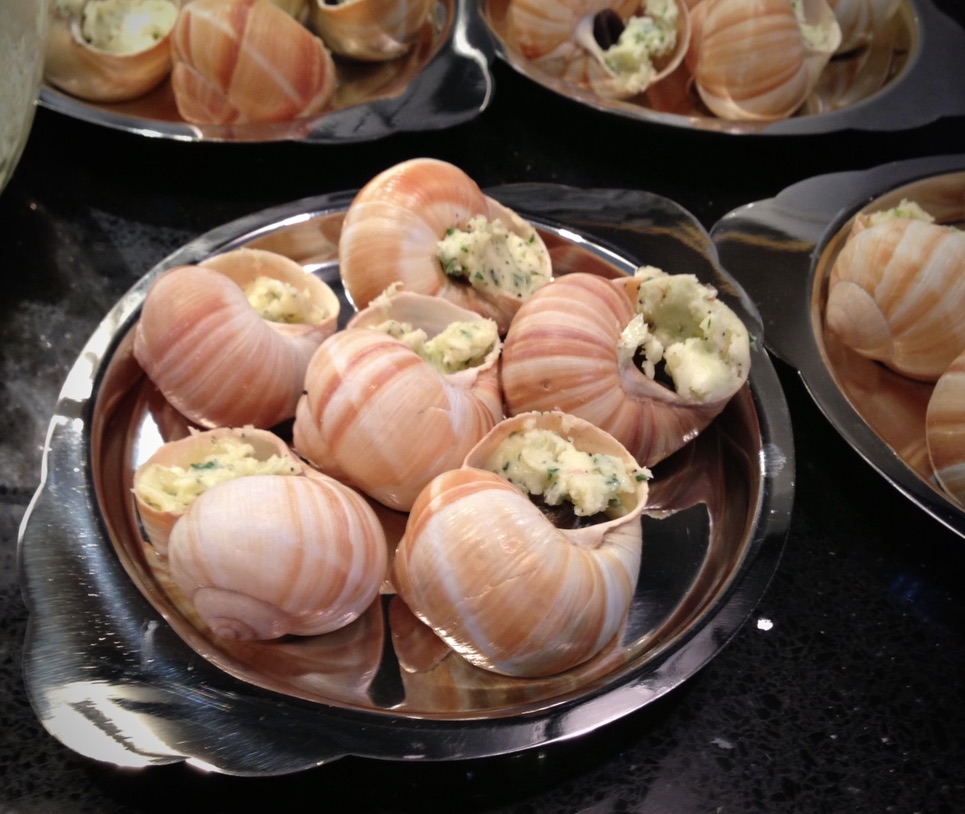 photograph of Escargot